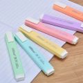 6 Colors/box Fine Glitter Highlighter Pen Set Fluorescent Markers Highlighters Pens Art Marker Japanese Cute Kawaii Stationery. 