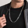 Silver Chain For Men | Fashion Stainless Steel Silver Chain for Men - A Stylish and Versatile Accessory for Every Occasion. 