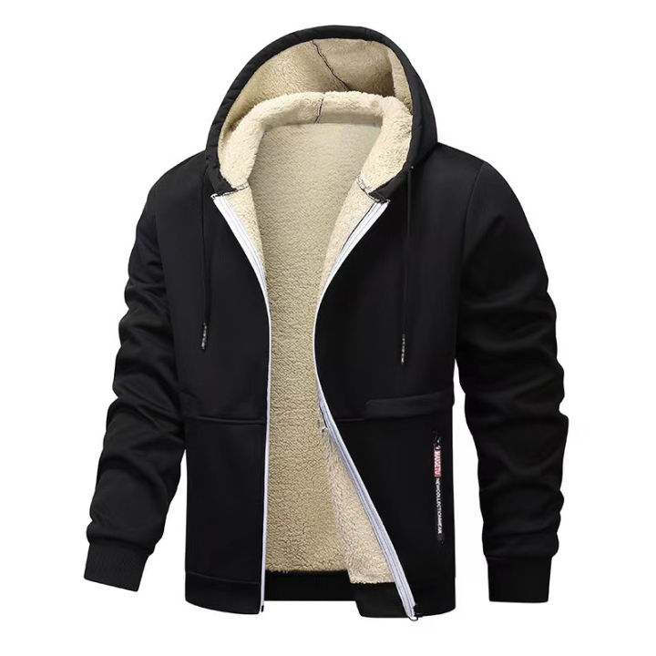 Animal%20Game%20Casual%20Hoodies%20for%20Men%20Heavyweight%20Fleece%20Sweatshirt%20Thick%20Sherpa%20Lined%20Hooded%20Zipper%20Jacket%20Thick%20Streetwear%20Coats%20-%20Image%202