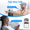 Hollarm Tuya WiFi Door Peephole Camera Smart Radar Digital Door Camera Smart Life Motion Detect Video Intercom For Home Security.