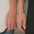 Cartier Stainless Steel Handcuff. 