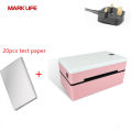 Marklife D200 Bluetooth Thermal Label Printer Small Shipping Label Printer 4X6 inch Compatible with iPhone Android Mac Window. 