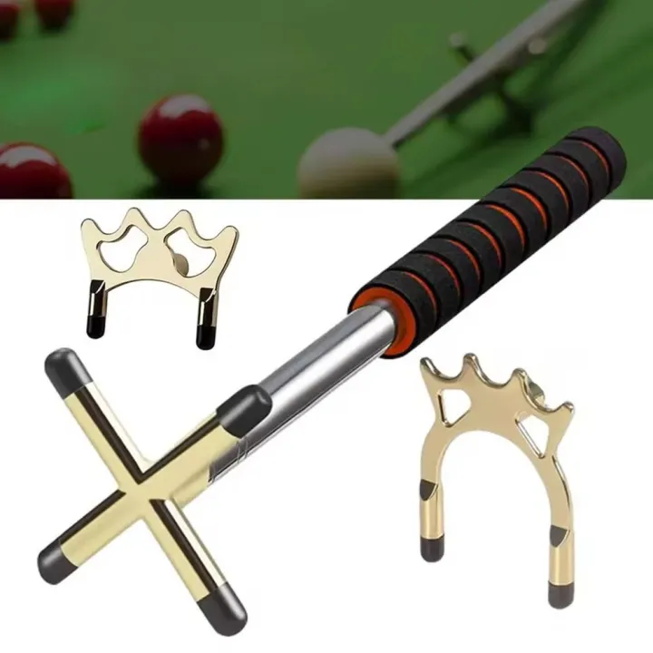 Stainless%20Steel%20Telescopic%20Billiards%20Pool%20Cue%20Removable%20Bridge%20Head%20Anti-Slip%20Retractable%20Billiard%20Bridge%20Stick%20Golden%20-%20Image%204