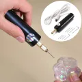 Handheld Mini Electric Drill DIY Electric USB Electric Drill Tools For Epoxy Resin Jewelry Making Wood Craft Engraving Pen Tool. 