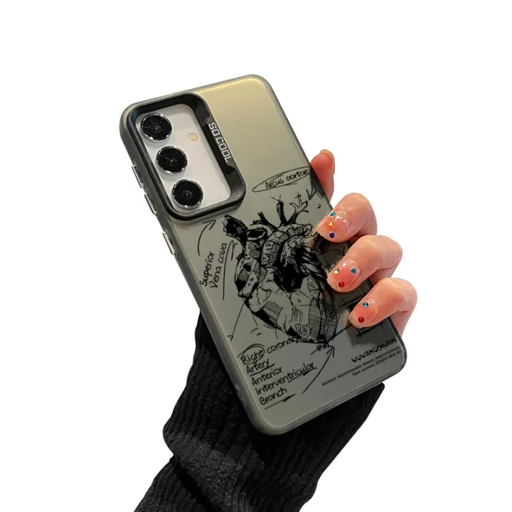Robot%20Heart%20Phone%20Case%20For%20Samsung%20S25%20S24%20S23%20S22%20S21%20S20%20FE%20Ultra%20Plus%20Laser%20Hard%20PC+TPU%20Cases%20Back%20Cover-S542P1%20-%20Image%205