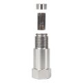Universal  Stainless Steel SS304 Check Engine Light CEL mini catalyst O2 Sensor Spacer Adapter  M18X1.5. 