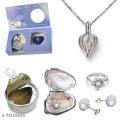 Love Pearl Kit with Pendant Necklace (Heart/Butterfly Design).
