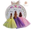 Customised best friends hand embroidery hoop/ Best friend gift/ Embroidery hoop art. 