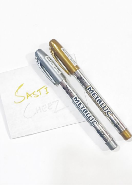 Metallic%20Paint%20Markers%20(%20Golden%20&%20Silver)%20in%201sPc%20&%202Psc%20-%20Image%203