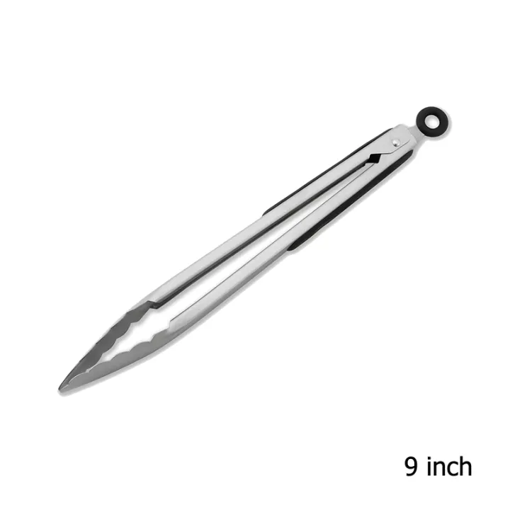 9/12/16%20Inch%20Long%20Bbq%20Tongs%20Non-Slip%20Handle%20Stainless%20Steel%20Fried%20Barbecue%20Clip%20Salad%20Bread%20Clamp%20Kitchen%20Tools%20Meat%20Food%20Clip%20-%20Image%207