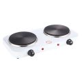 High quality double hotplate Electric Heating with Dual Burners Kitchen Appliance Electric Stove Electric Hot Plate  For Cooking Electric Table  Hot plate-2000W. 