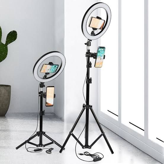 26cm%20Ring%20light%20,%208ft%20Tripode%20stand%20with%20Free%20Mobile%20holder.%20-%20Image%203