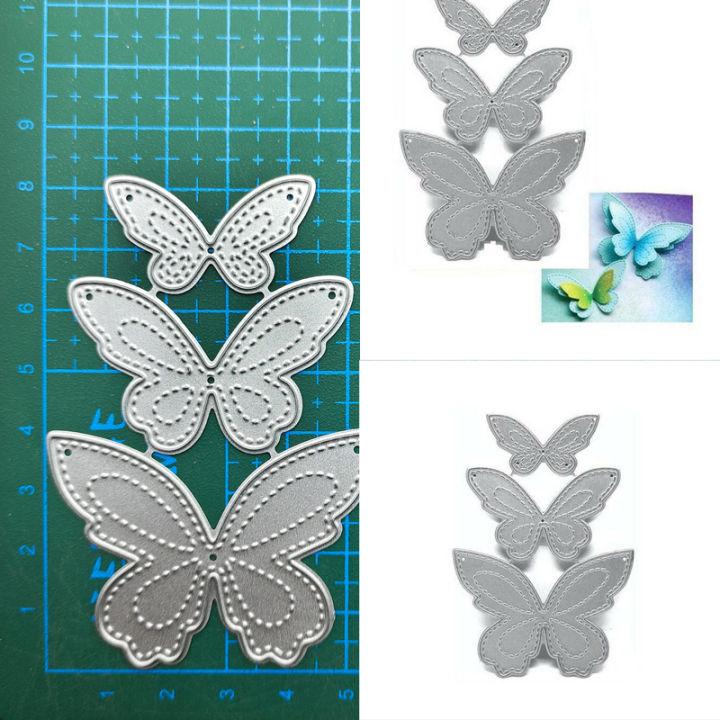 Butterfly Metal stencil mold Cutting Dies decoration scrapbook die cuts ...
