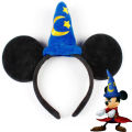 2026 Disney Mickey Mouse Plush Magic House Disney Headwear Cosplay Decoration Christmas Party Cloth Hair Band Adult/Children. 