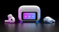 A9 pro Touch Screen ANC Wireless airpod pro Headset TWS Noise Cancelling Earbud Bluetooth Headphone airpods with touchscreen display  Wireless Headset TWS Earbud Volume Control airpods pro gadget mobile accessories new upgrade earbuds. 