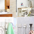 2pcs Razor Holder Stainless Steel Men Shaving Shaver Razor Stand Shelf Shaving Razor Storage Rack Bathroom Hook Organizer. 