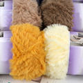 200g Imitation Fur Yarn for Knitting Handmade Slippers, Warm Sweaters, Scarves, and Hats. 