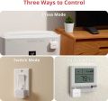 SwitchBot Smart Switch Button Pusher - Bluetooth Fingerbot for Rocker Switch/One-Way Button, Automatic Light Switch, Timer and APP Control, Works with Alexa When Paired with SwitchBot Hub (White). 