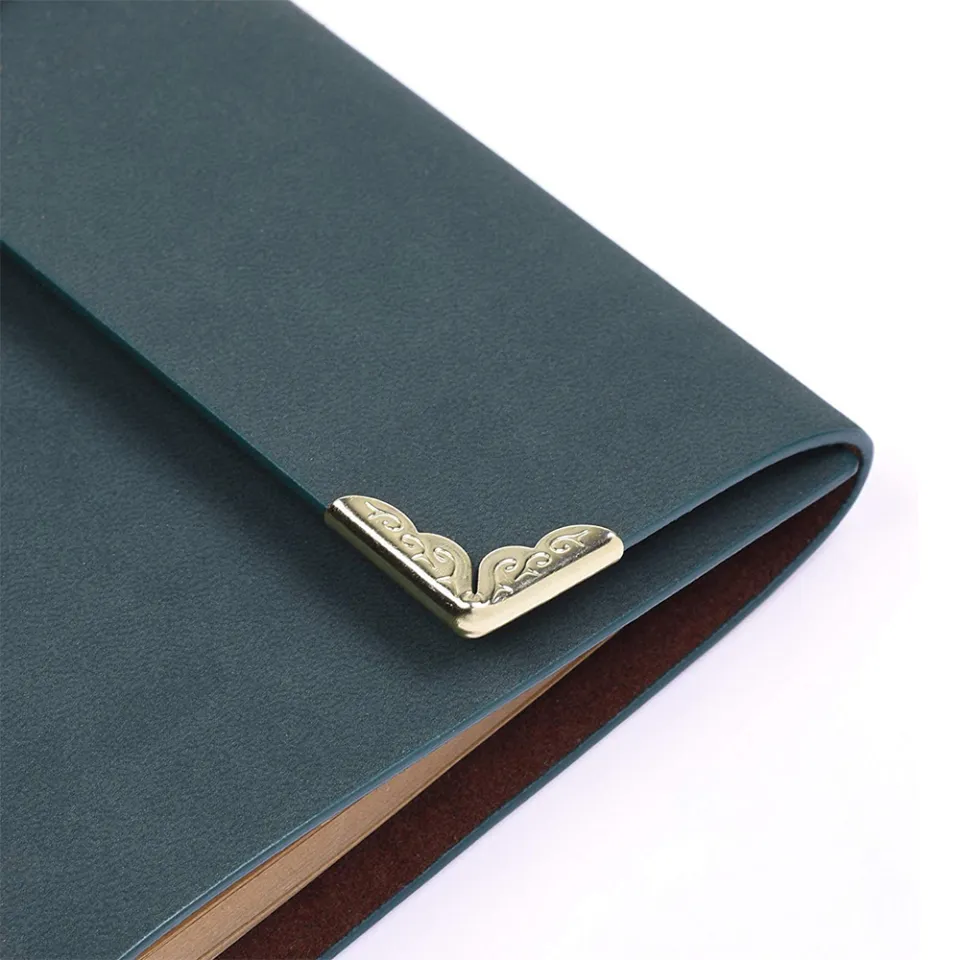 Book Corners 50pcs Book Corner Protectors Book Edges Covers Metal Decorative Book Corner Covers
