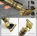 Original Vintage T9 Professional Hair Trimmer for Men | Genuine Rechargeable Metal Hair Clipper with Steel Body | Barber-Grade Cutting Machine. 