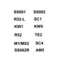 Lishi 2 in 1 SS001 SS002 PRO SS002R R52L SC1 SC4 KW1 KW5 AM5 R52 TE2 M1MS2 Locksmith Tools for Home Door Civil Locks. 