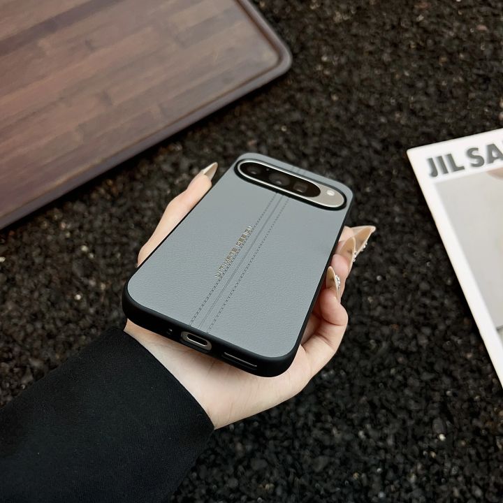 Luxury%20Premium%20Genuine%20Leather%20Phone%20Case%20For%20Google%20Pixel%2010%209%20Pro%20XL%209A%20Luxury%20PU+TPU%20Leather%20Shockproof%20Protection%20Back%20Cover%20-%20Image%204