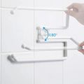  - Adhesive Toilet Paper Holder No Drilling Plastic Towel Holder for Kitchen, Bedroom, Bathroom Wall Mounted ( 11 inches ). 