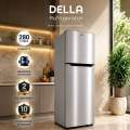 DELLA 280 Litres Frost Free Inverter Double Door Refrigerator. 