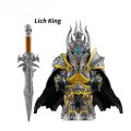 Medieval Stormwind Soldiers World Of Warcraft Wow Building Blocks Lich King Mini Action Figure Toys s DT014. 