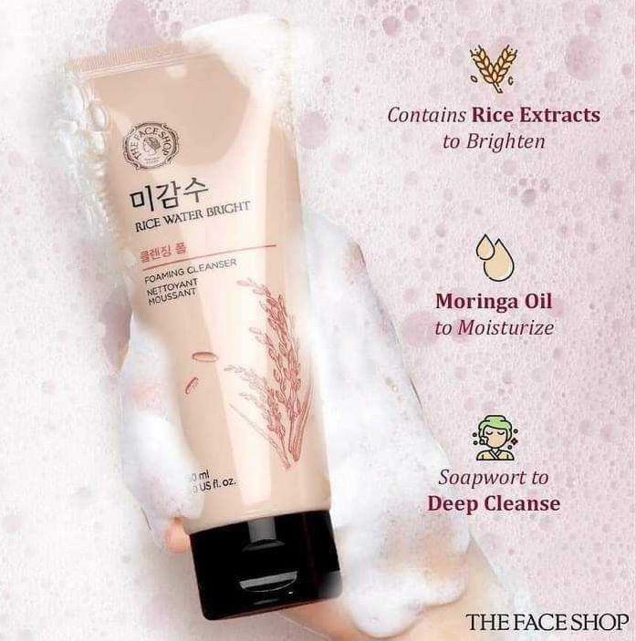 The%20Face%20Shop%20Rice%20Water%20Bright%20Facial%20Foaming%20Cleanser%20-%20Image%206