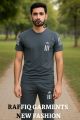GREY STRIPE WITH LUXURY DESIGN STRONG REFLECTIVE PRINTED SUMMER TRACKSUITS FOR MENS  TRENDY PRINTED FOR BOYS AND GIRLS IN CHMKILI CLOTH. 