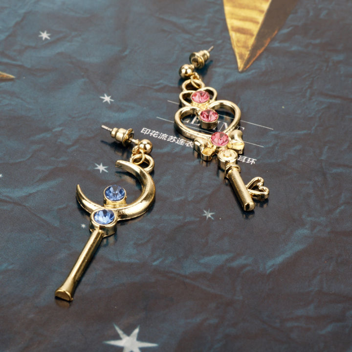 Girl%20accessories,key%20moon%20heart%20earrings,long%20asymmetrical%20earrings%20and%20earrings,girl%20birthday%20,daily%20accessories,new%20style%20-%20Image%204