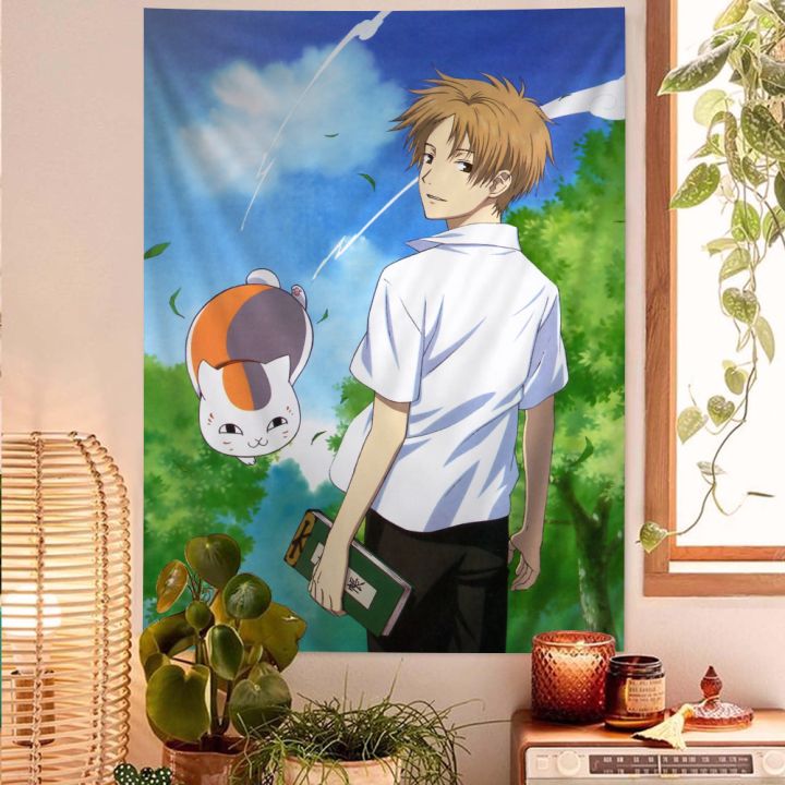 Anime%20Natsume%20yuujinchou%20Printed%20Large%20Wall%20Tapestry%20Art%20Science%20Fiction%20Room%20Home%20Decor%20Decor%20Blanket%20-%20Image%204