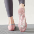 Women's Professional Yoga Socks Anti-Slip Sweat-Absorbent Breathable Pilates Ballet Dance Sport Socks for Active Ladies.