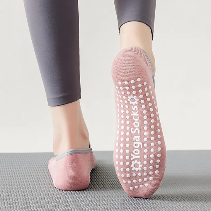 Women's%20Professional%20Yoga%20Socks%20Anti-Slip%20Sweat-Absorbent%20Breathable%20Pilates%20Ballet%20Dance%20Sport%20Socks%20for%20Active%20Ladies%20-%20Image%203