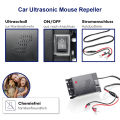 Repeller Equipment Accessories Intelligent Sensor Ultrasonic Car Rat Repellent Circuit Protection Ultrasonic Pest Control Device. 