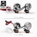 18-20mm Retro Round Roof Light/cross-country Searchlight Headlight/front Bumper Spotlight For 1/10 Simulation Rc Car Trx4 Trx6. 