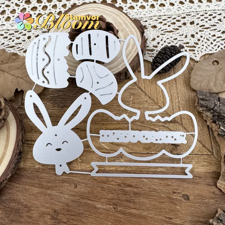Original%20Lovely%20Layers%20Easter%20Bunny%20With%20Eggs%20Title%20Metal%20Cutting%20Dies%20Scrapbooking%20Decorative%20Embossing%20-%20Image%206