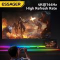 Essager HDMI To USB Type C Adapter for iPhone MacBook Pro Air iPad Samsung Galaxy 8K@60Hz 4K@120Hz/144Hz HD TV Cable Converter. 