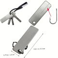 Knife Sharpener Diamond Pocket Tools Mini Keychain Outdoor Camping Sharpener Outdoor Camping Tool Emery Nail File.