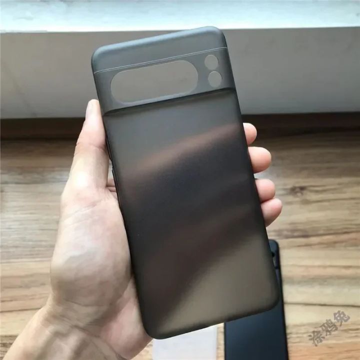 Ultra%20Slim%200.4MM%20Matte%20Phone%20Case%20for%20Google%20Pixel%2010%209%20Pro%20XL%208%20Pro%207%20A%20Clear%20Hard%20PP%20Back%20Funda%20Frosted%20Anti-fingerprint%20Cover%20-%20Image%202