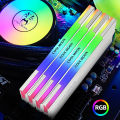COOLMOON 5V-3PIN ARGB RAM Heatsink Heat Spreader Cooler Memory Cooling Vest with Thermal Silicone Pad for Desktop Computer PC. 