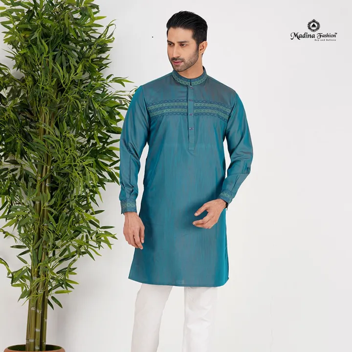 Stylish%20&%20Fashionable%20Export%20Quality%20Indian%20Cotton%20Panjabi%20For%20Men.%20-%20Image%203