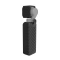 PULUZ 2 in 1 Diamond Texture Silicone Cover Case Set for DJI OSMO Pocket Shell. 