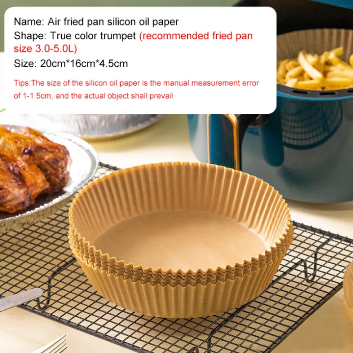 50pcs%20Air%20Fryer%20Disposable%20Special%20Paper%20Liners%20Baking%20Paper%20Oil-proof%20Oil-absorbing%20Paper%20For%20AirFryer%20Micro-wave%20-%20Image%205