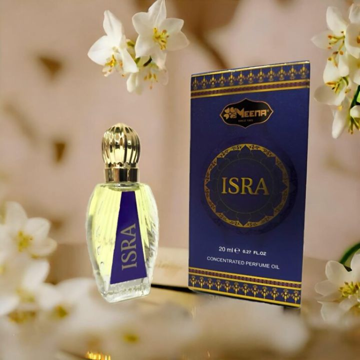 Name: 100% Original Isra 20Ml Great Fragrance Long-Lasting For Men & Women (Unisex) Floral Attar & Pocket Perfume.