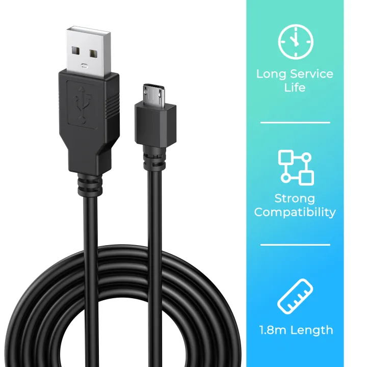 1.8M%20Micro%20USB%20Charging%20Cable%20For%20PS4%20Controller/Kindle/Camera/SmartPhone%20USB%20A%20Charger%20For%20Computer%20Laptop%20Wall%20Charger%20-%20Image%206