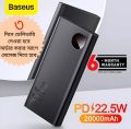 Original Power Bank Baseus Adaman Digital Display Power Bank - 20000Mah. 