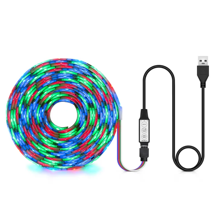 Waterproof%20USB%205V%20LED%20Night%20Lights%20RGB%20LED%20Strip%20Lamp%202835%20Diode%20Tape%20For%20Game%20Room%20TV%20Computer%20PC%20Monitor%20Backlight%20Decoration%20-%20Image%208