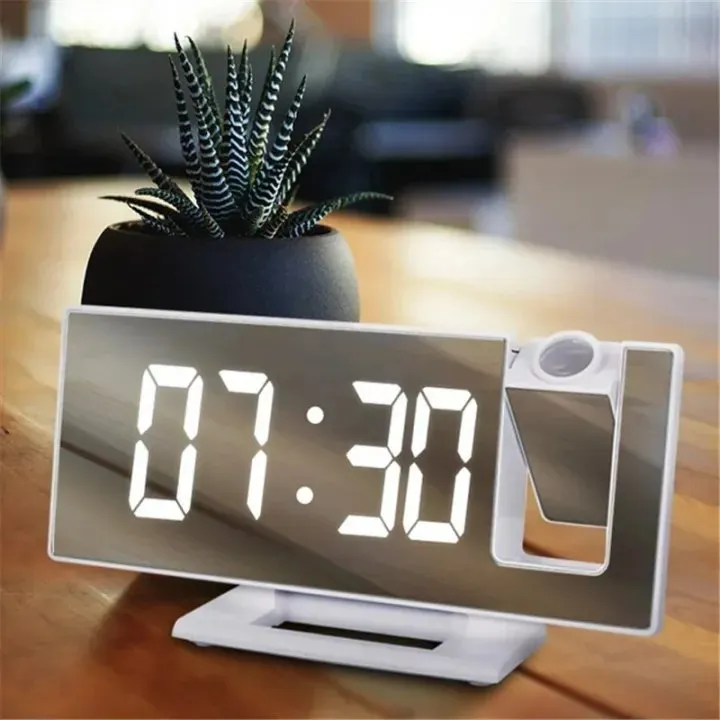 Digital%20Alarm%20Clock%20with%20180%C2%B0%20Rotating%20Projector%20-%20LED%20Large%20Mirror%20Display,%20High%20Quality%20-%20Image%202